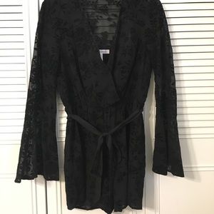 Bcbg generation black romper